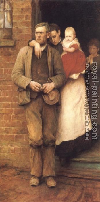 Sir Hubert Von Herkomer : On Strike Sir Hubert Von Herkomer : On Strike